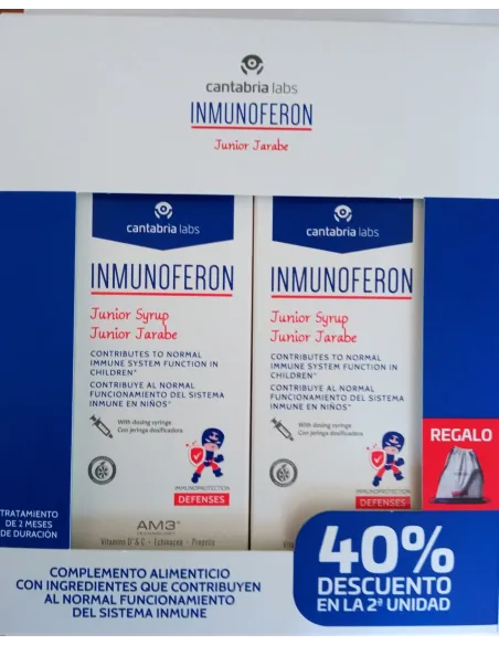 INMUNOFERON DUPLO JARABE JUNIOR 150+150ML