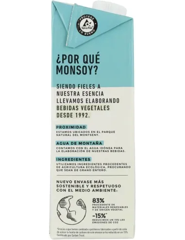 MONSOY BEBIDA DE ALMENDRA 1L