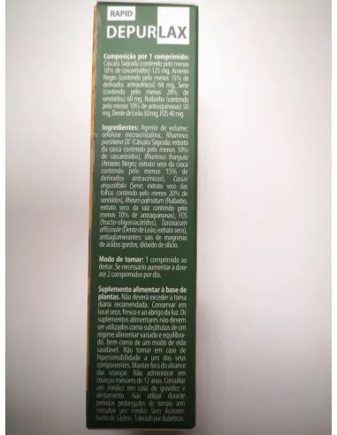 DEPURLAX RAPID 30 COMPRIMIDOS