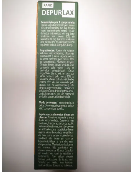 DEPURLAX RAPID 30 COMPRIMIDOS