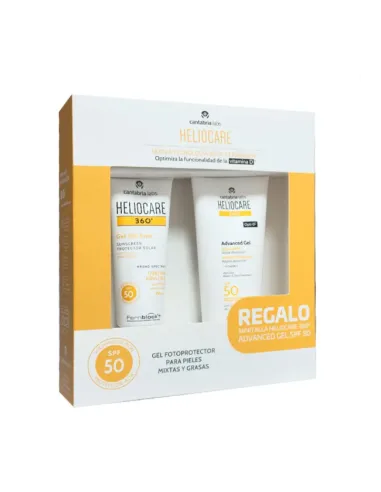 PACK HELIOCARE 360 GEL OF SPF 5050M L+360