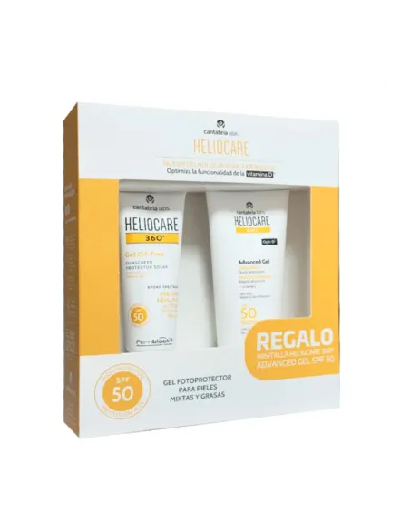 PACK HELIOCARE 360 GEL OF SPF 5050M L+360