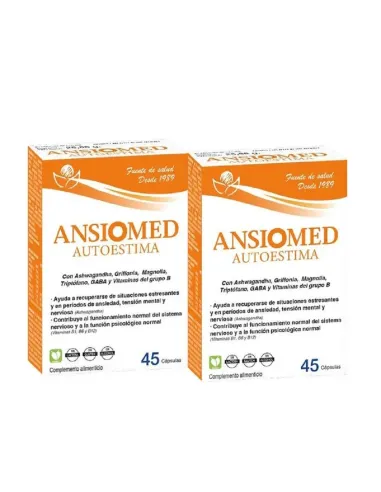 PACK ANSIOMED AUTOESTIMA 90 CAPSULAS