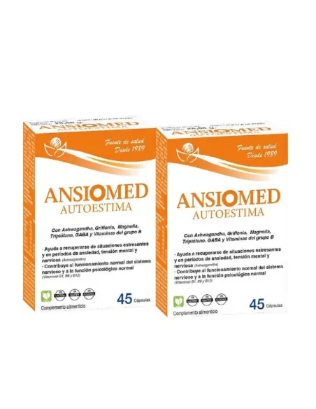 PACK ANSIOMED AUTOESTIMA 90 CAPSULAS