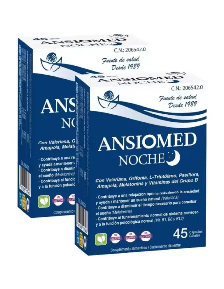 PACK ANSIOMED NOCHE 90 CAPSULAS