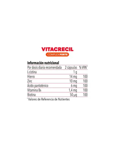 VITACRECIL COMPLEX FORTE 60 CAPSULAS