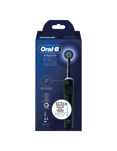 ORALB VITALITY PRO CEPILLO ELEC NEGRO 2CABE