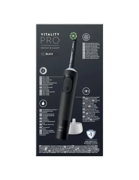 ORALB VITALITY PRO CEPILLO ELEC NEGRO 2CABE