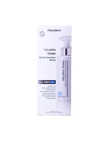 FREZYDERM AGUA MICELLAR LIMPIADORA 200ML