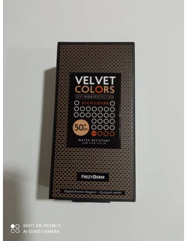 FREZYDERM VELVET COLORS SPF50+ 30ML