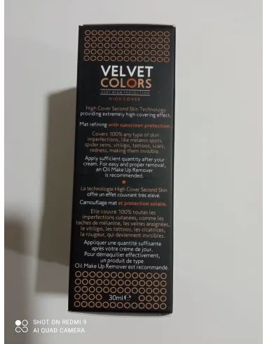 FREZYDERM VELVET COLORS SPF50+ 30ML