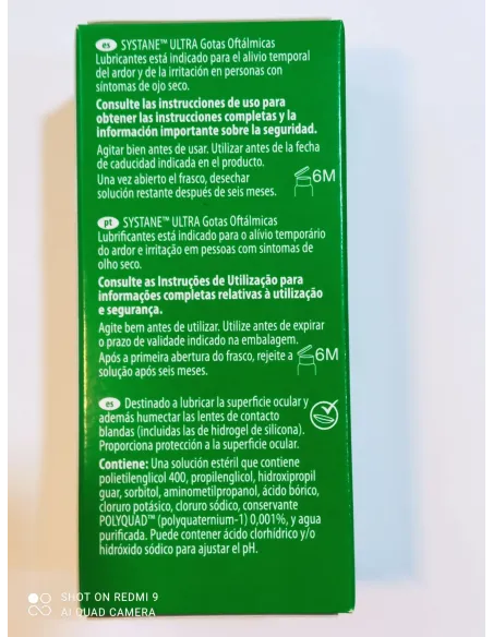 SYSTANE ULTRA 10ML