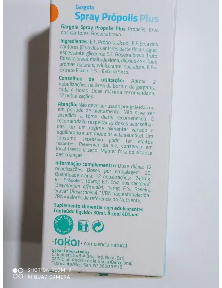 GARGOLA SPRAY PLUS 30ML