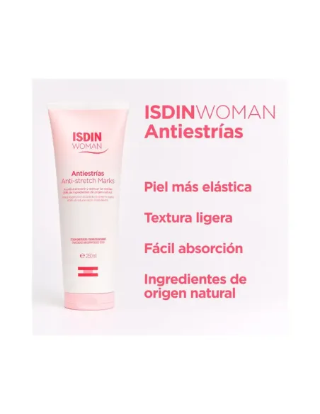 ISDIN Antiestrías Duplo (2x250ml) - Pack Ahorro 50% en 2ª Unidad