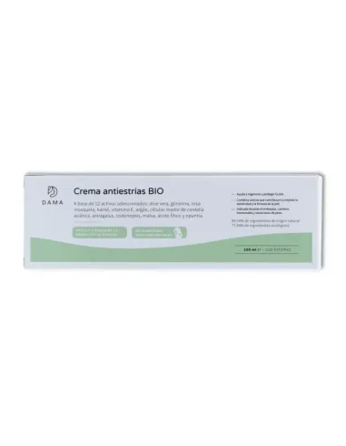 Herbora Dama Crema Antiestrías BIO (200 ml) - Cosmética Natural Certificada