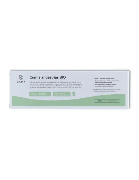 Herbora Dama Crema Antiestrías BIO (200 ml) - Cosmética Natural Certificada
