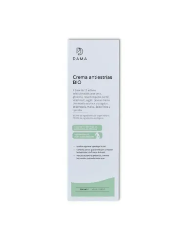 Herbora Dama Crema Antiestrías BIO (200 ml) - Cosmética Natural Certificada