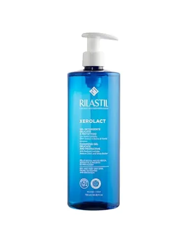 Rilastil Xerolact Gel Limpiador Reparador, 1000 ml...