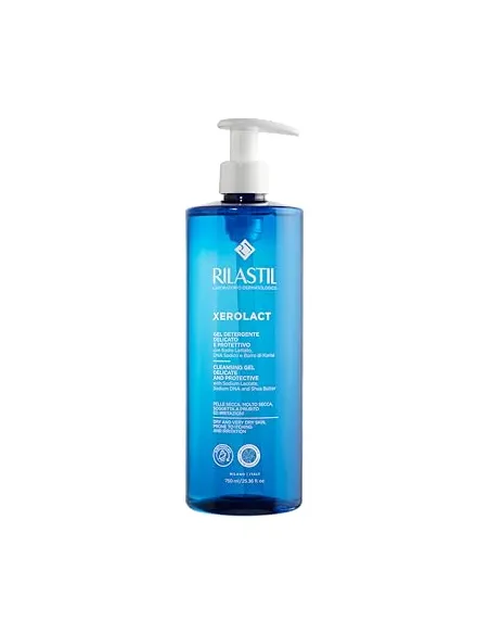 Rilastil Xerolact Gel Limpiador Reparador, 1000 ml...