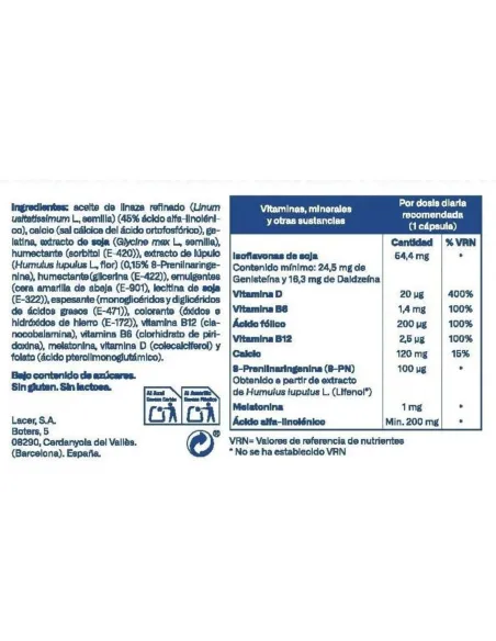 FLAVIA NOCTA 30 CAPULAS LACER