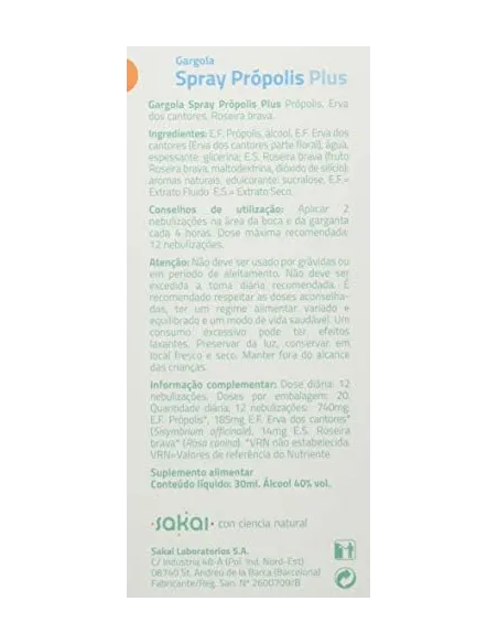 GARGOLA SPRAY PLUS 30ML