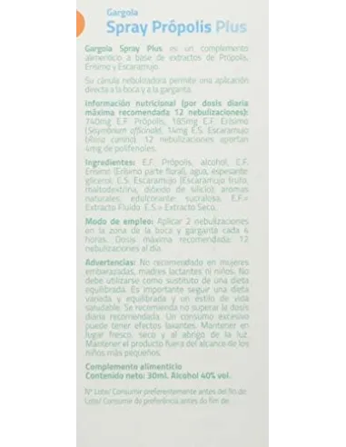 GARGOLA SPRAY PLUS 30ML
