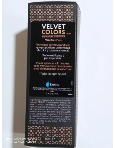 FREZYDERM VELVET COLORS LIGHT 30ML