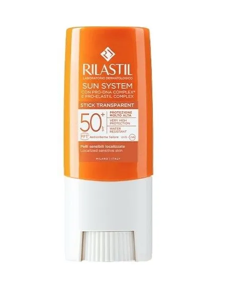 RILASTIL SUN SYSTEM STICK TRANSPARENTE SPF-50+ 8,5G