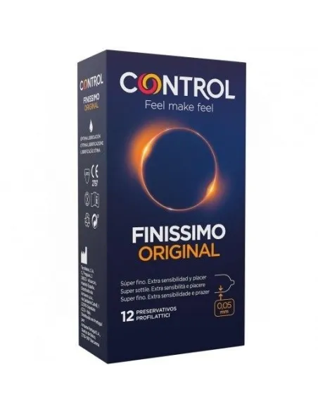 CONTROL FINISSIMO ORIGINAL PRESERVATIVOS 12 UDS