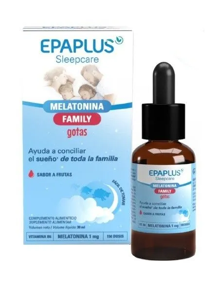 EPAPLUS SLEEPCARE MELATONINA FAMILY GOTAS 30 ML