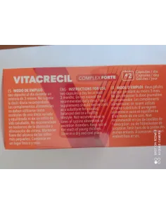 VITACRECIL COMPLEX FORTE DUPLO 90 CAPS. 2