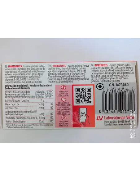 VITACRECIL COMPLEX FORTE DUPLO 90 CAPS.