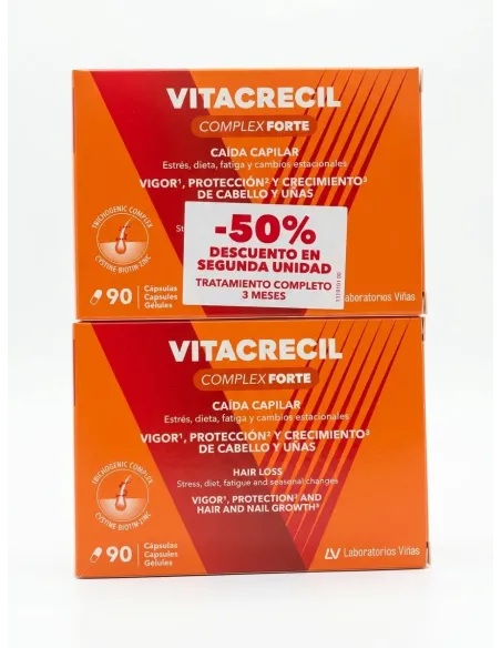 VITACRECIL COMPLEX FORTE DUPLO 90 CAPS.