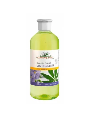 CHAMPU USO FRECUENTE LINO Y CAÑAMO 500ML