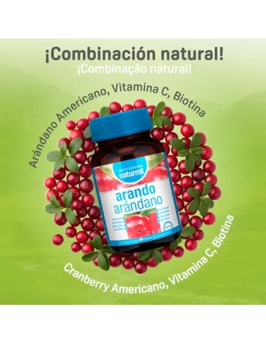 NATURMIL ARANDANO 10800MG 60 CAPSULAS