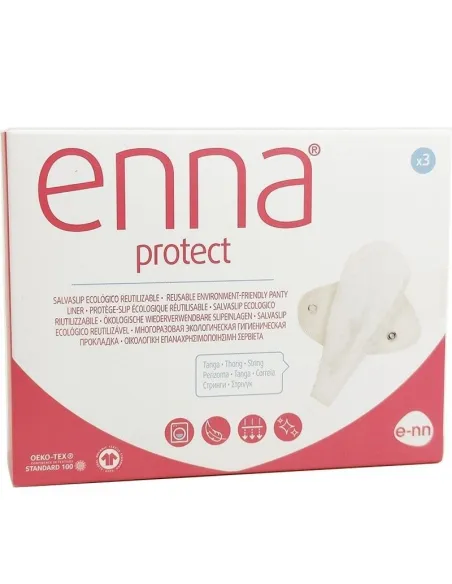 ENNA PROTECT SALVASLIP ECOLÓGICO REUTILIZABLE 3 UD