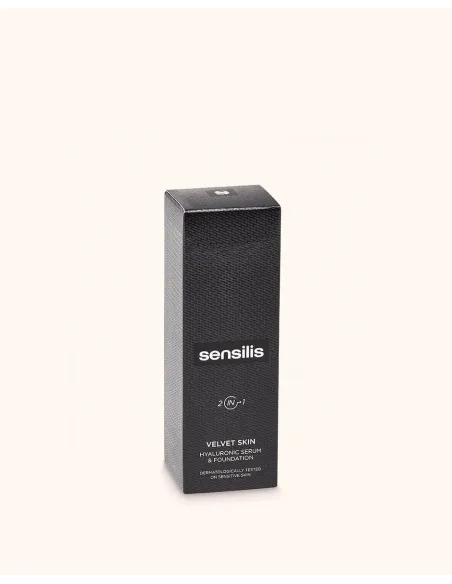 SENSILIS VELVET SKIN HA SËRUM Y FOUNDATION COLOR NOIX 30GR