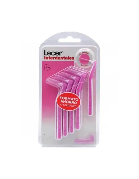 LACER CEPILLO INTERDENTAL ULTRAFINO 10UDS