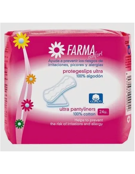 FARMACONFORT PROTEGE-SLIP 100% ALGODÓN ULTRAFINO 24UDS