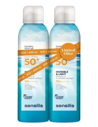 SENSILIS BODY SPRAY SPF-50+ DUPLO 2 X 200ML