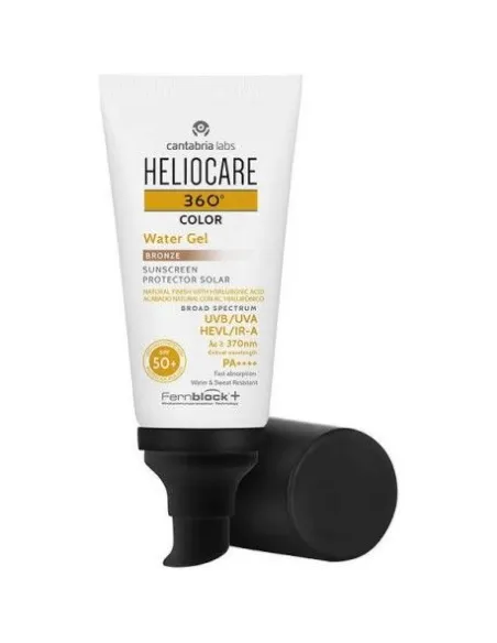 HELIOCARE 360º COLOR WATER GEL PROTECTOR SOLAR SPF-50+ COLOR BRONZE 50ML