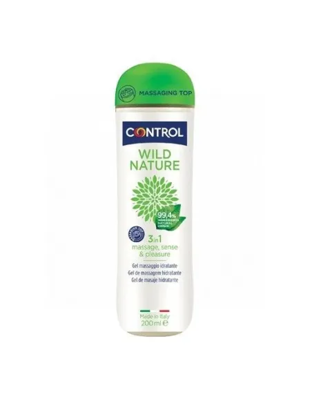 CONTROL GEL DE MASAJE WILD NATURE 200ML