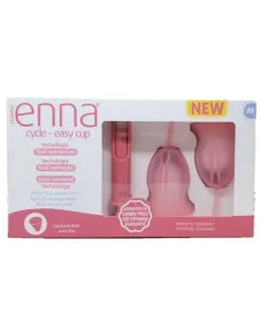 ENNA CYCLE COPA MENSTRUAL EASY CUP TALLA M + APLICADOR