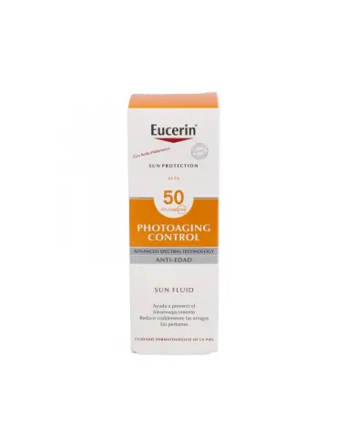 EUCERIN SUN PROTECTION 50 FLUÍDO PHOTOAGING CONTROL 50ML