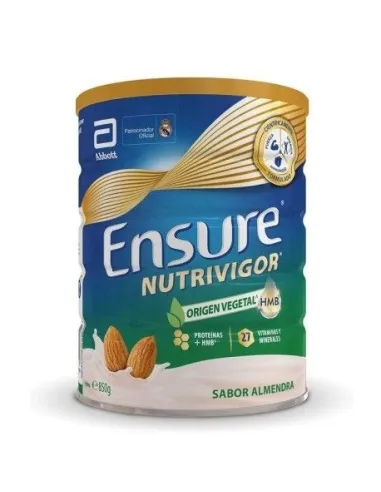 ENSURE NUTRIVIGOR ORIGEN VEGETAL SABOR ALMENDRA 850G