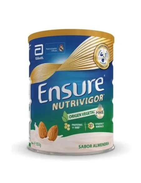 ENSURE NUTRIVIGOR ORIGEN VEGETAL SABOR ALMENDRA 850G
