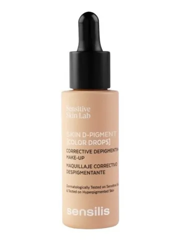SENSILIS SKIN D-PIGMENT COLOR DROPS MAQUILLAJE CORRECTOR DESPIGMENTANTE TONO 03 BEIGE ROSÉ 30 ML
