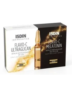 ISDINCEUTICS FLAVO C ULTRAGLICAN + FLAVO C MELATONIN 10+10 AMP