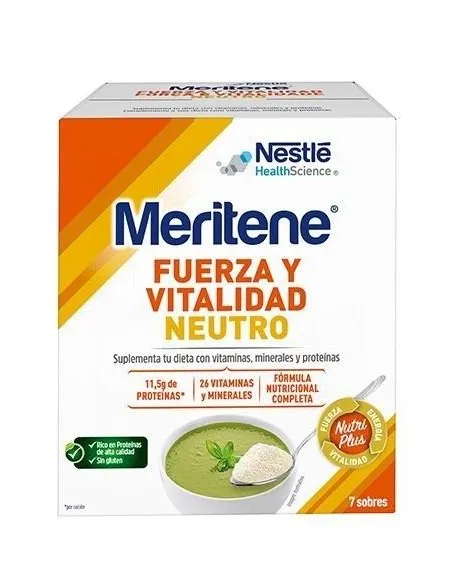 MERITENE NEUTRO AL PLATO 7 SOBRES X 50 GR