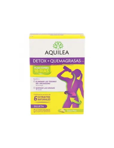 AQUILEA DETOX+QUEMAGRASAS 10 STICKS